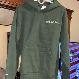 Green Hoodie by Unknown Brand